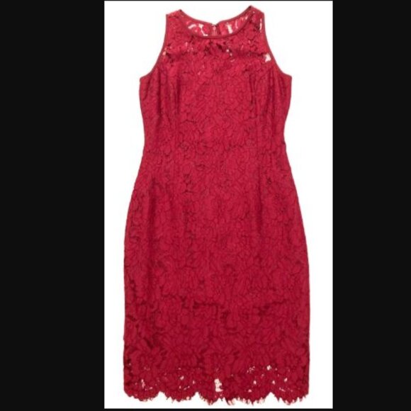 White House Black Market Dresses & Skirts - WHBM Women’s 4 Sleeveless Lace Lined Sheath Dress Evening Cocktail Party Formal